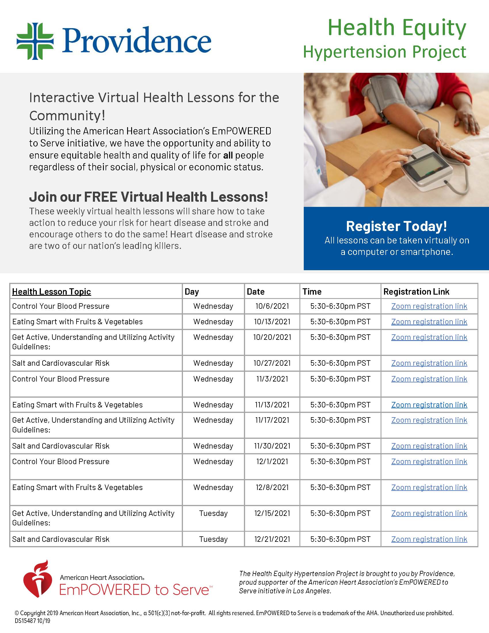 Providence_AHA-EmPOWERED-to-Serve-Virtual-Community-Health-Lessons