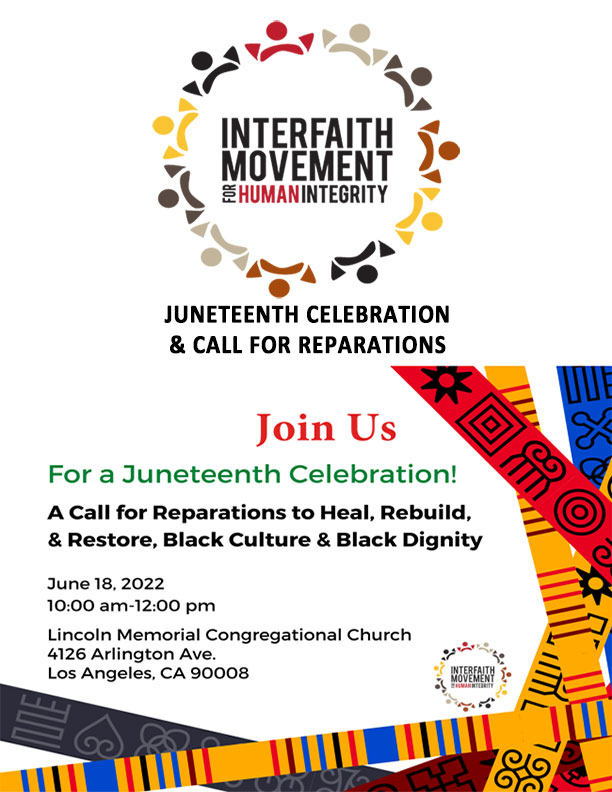 Join Us JuneTeenth Celebration | Reparation Conversation