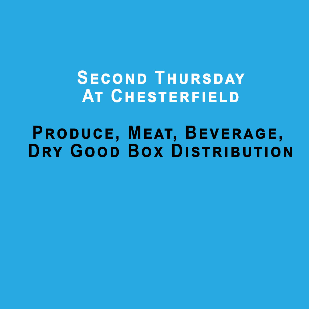 Second Thursday | Produce, Meat, Beverage, Dry Good Box Distribution