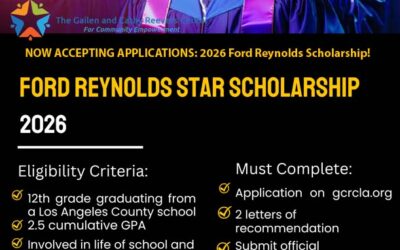 2026 Ford Reynolds Star Scholarship
