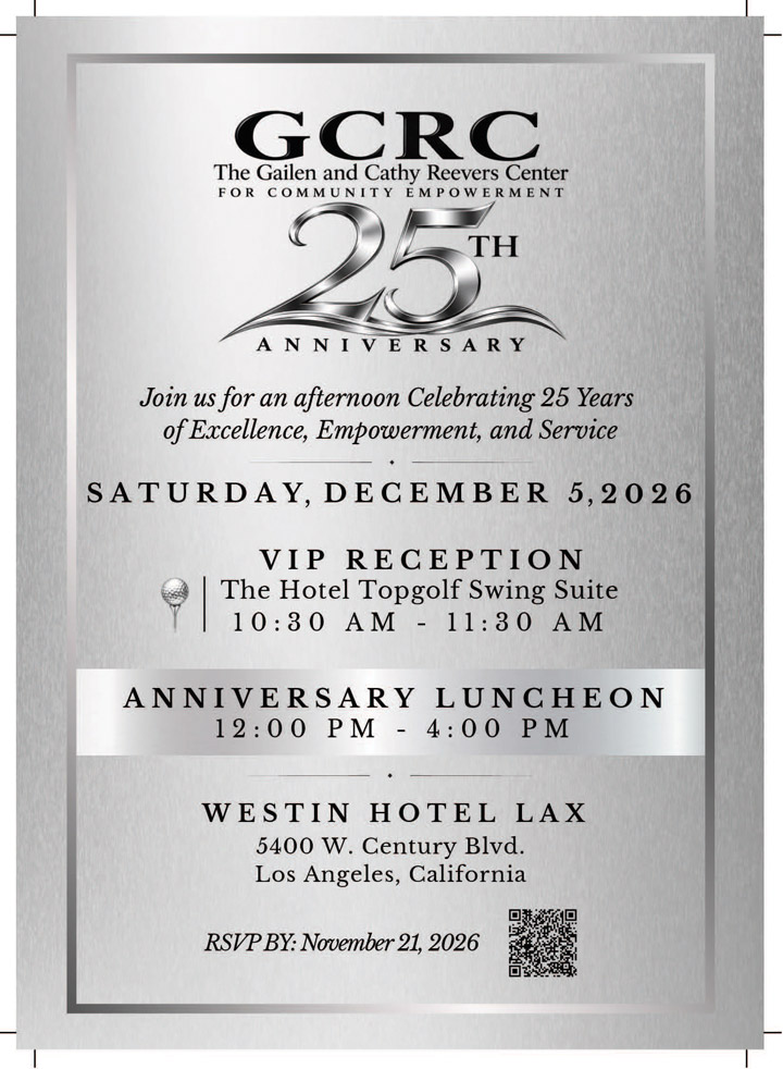 GCRCS 25th Anniversary Celebration